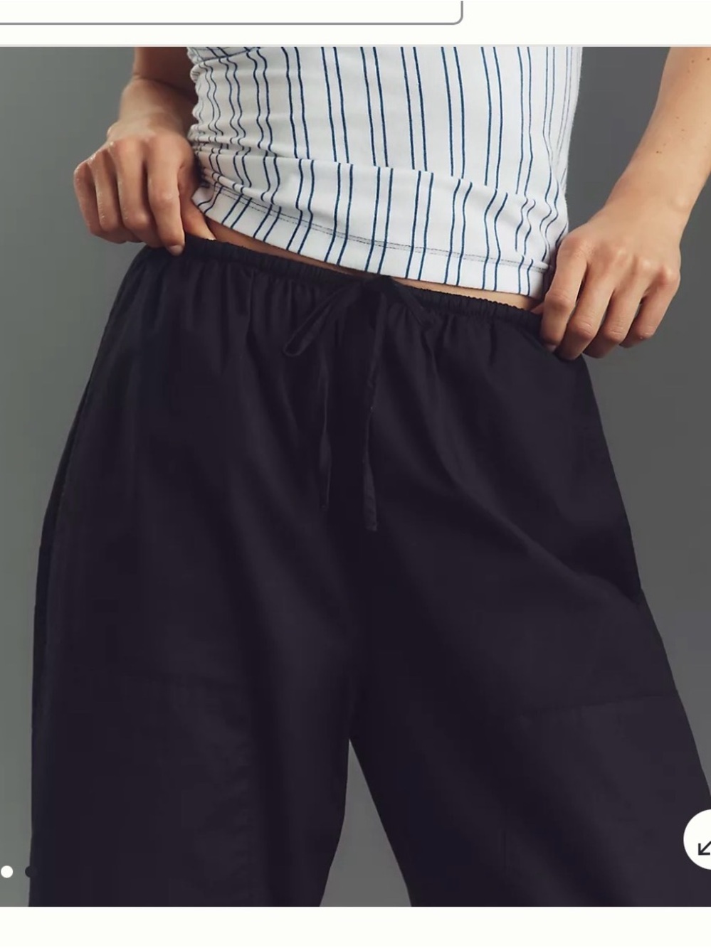 Women’s Pistola Theo black drawstring pants size XS - Picture 3 of 8